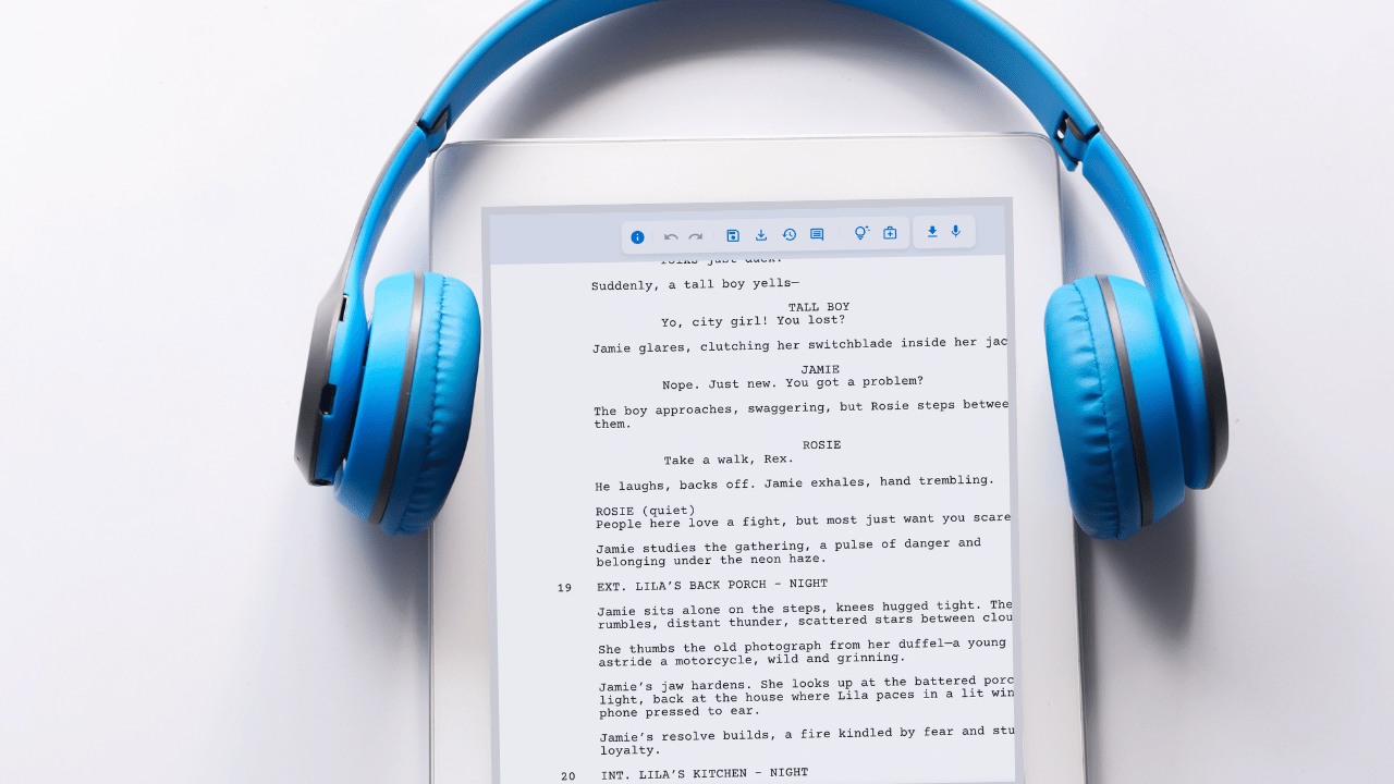 How to Turn Your Screenplay into an Audio Table Read: Tools, Trade-offs ...